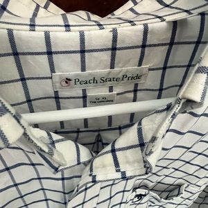 Peach State Pride Button Up size XL